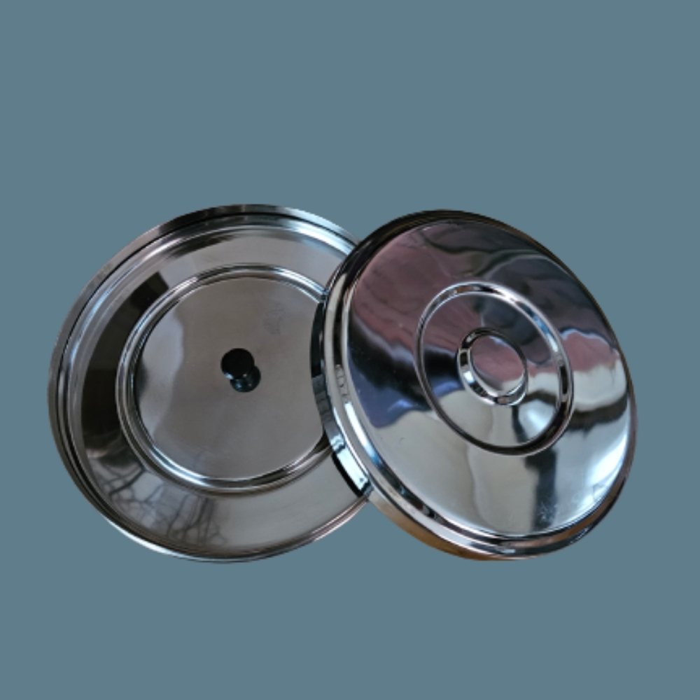 Sharda Indian 18/8 Compact Stainless Steel 7 quanity Spice Container